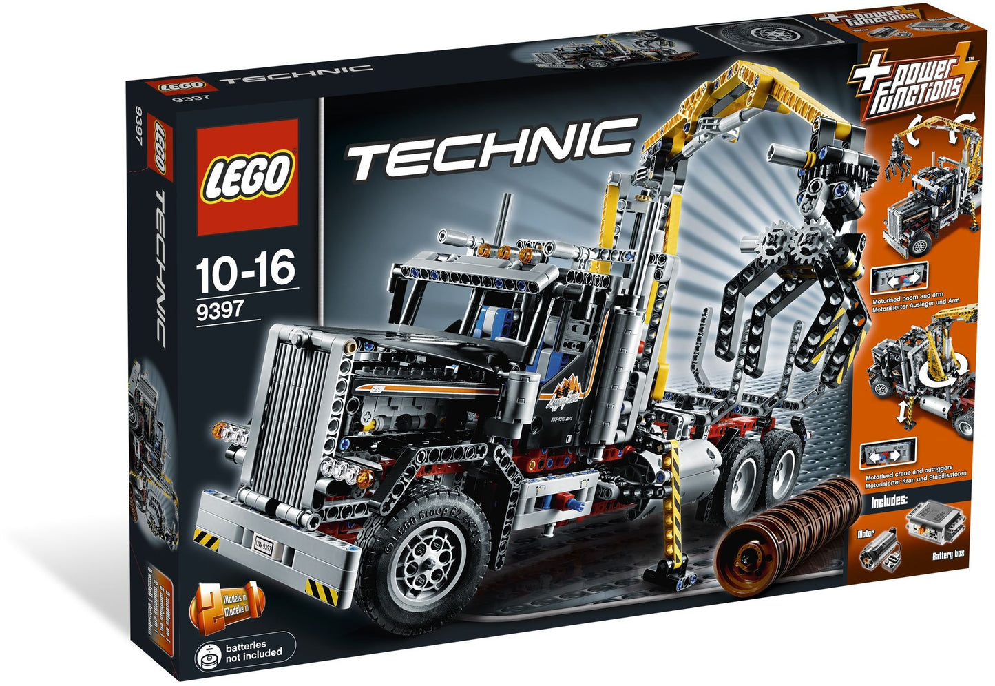 شاحنة قطع الأشجار LEGO Technic 9397