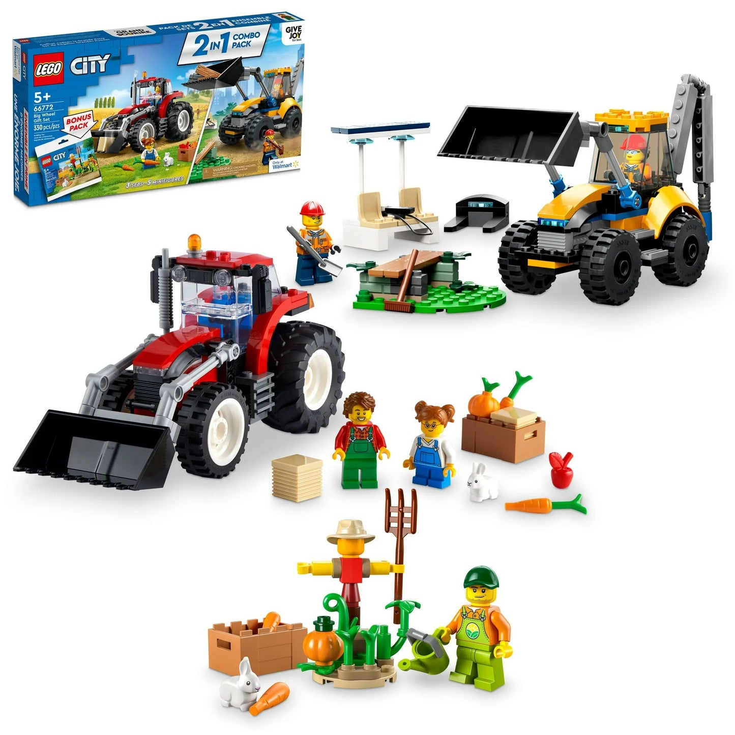 LEGO City 66772 Big Wheel Bundle