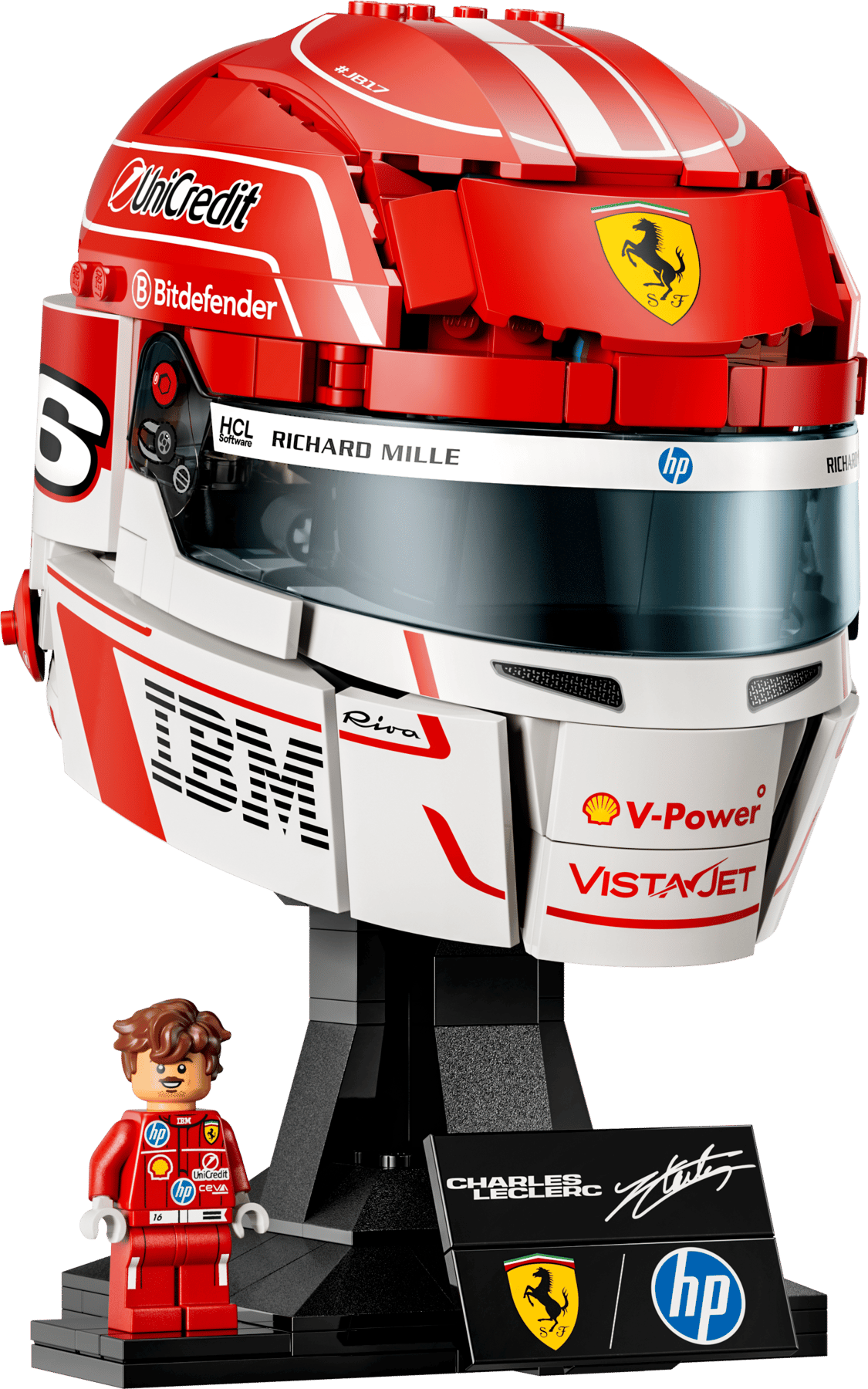 LEGO Editions 43014 Scuderia Ferrari HP Charles Leclerc Helmet