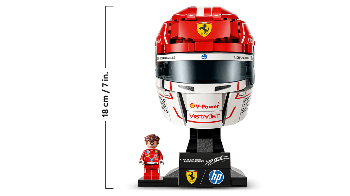 LEGO Editions 43014 Scuderia Ferrari HP Charles Leclerc Helmet