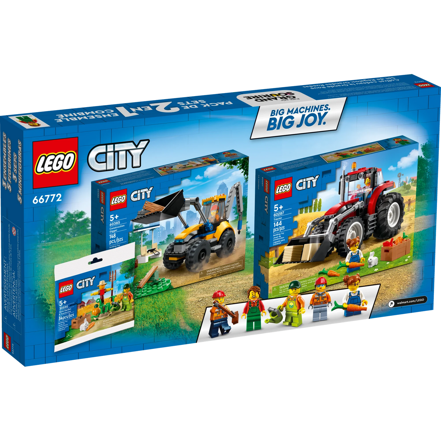 LEGO City 66772 Big Wheel Bundle