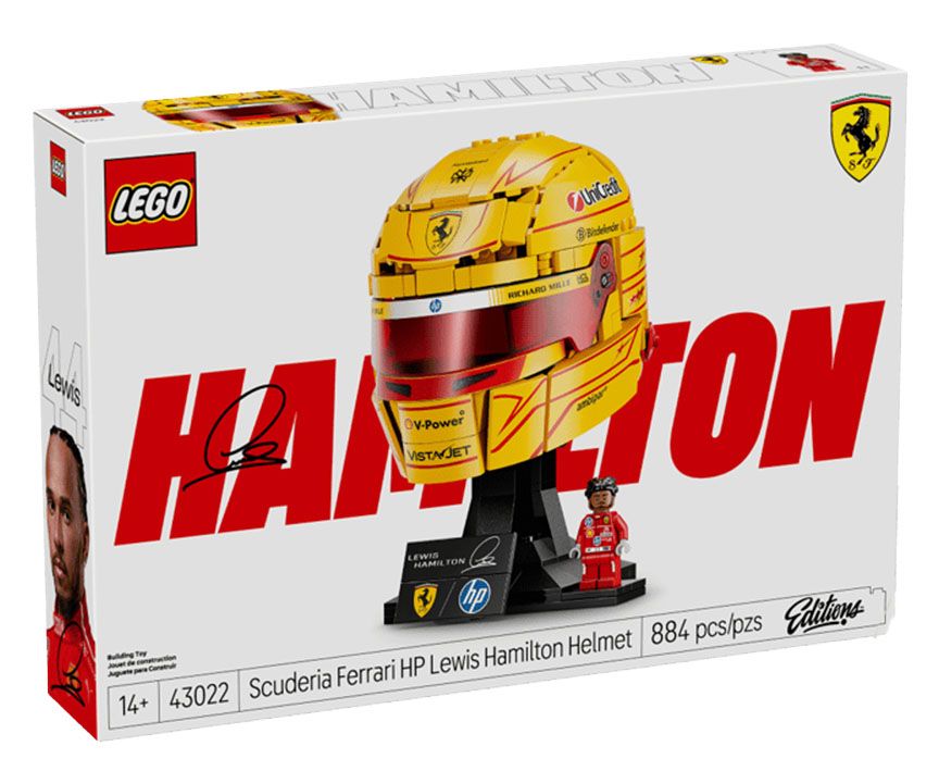 LEGO Editions 43022 Scuderia Ferrari HP Lewis Hamilton Helmet